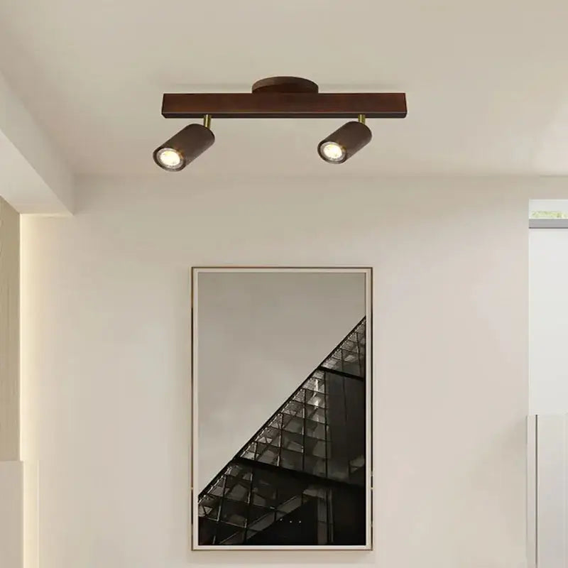 Wooden Track LED Spotlight