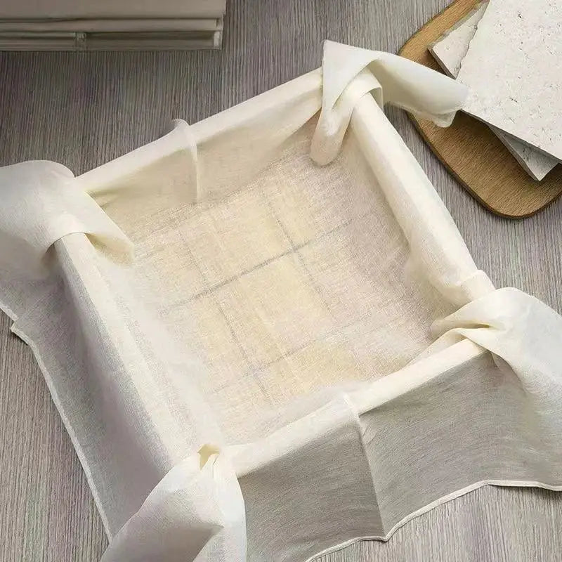 White Cotton Tofu Cloth
