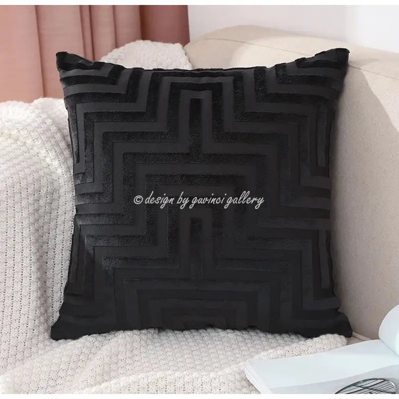 Green Jacquard Pillowcase