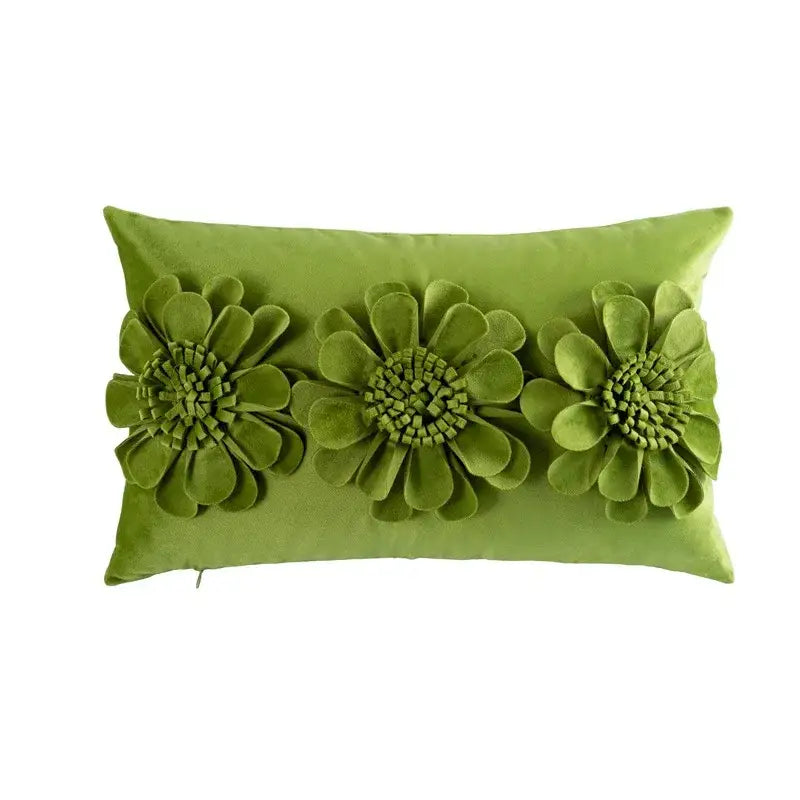 Green Velvet Cushion Cover