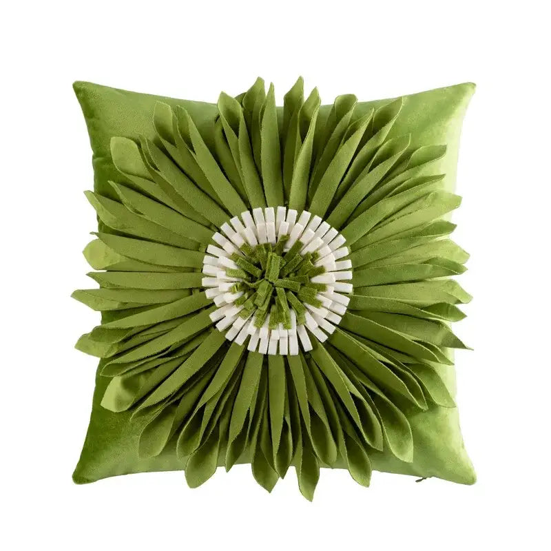 Green Velvet Cushion Cover