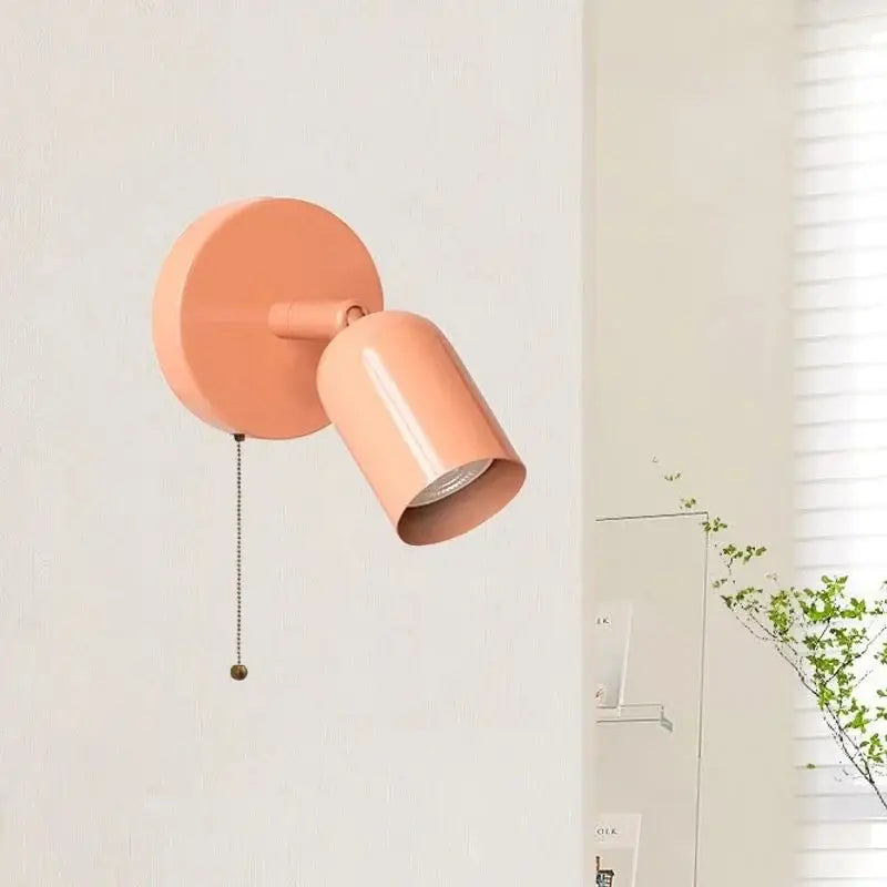 Green Metal LED Sconce