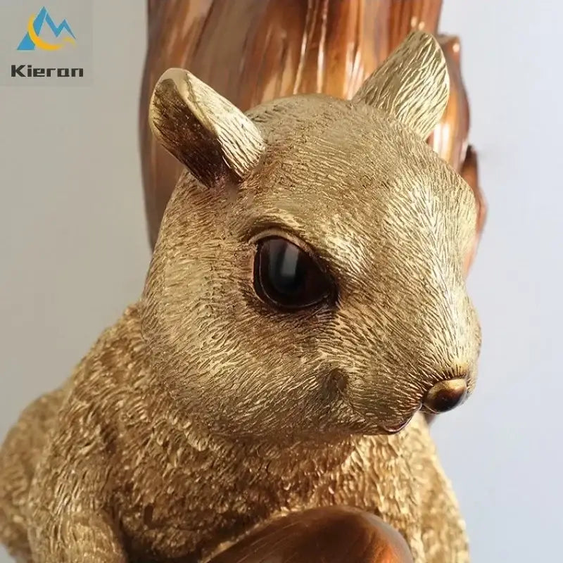 Crystal Squirrel LED Sconce