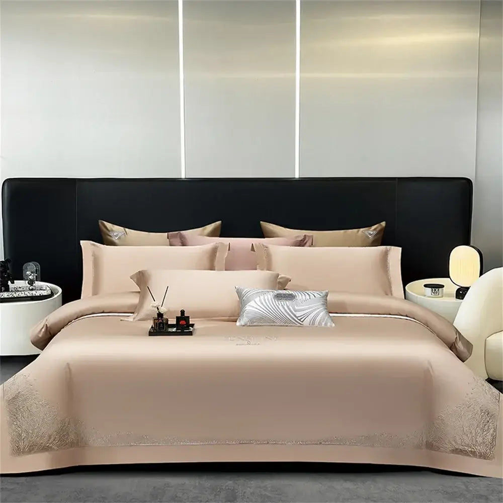 Jacquard Cotton Embroidery Bedding