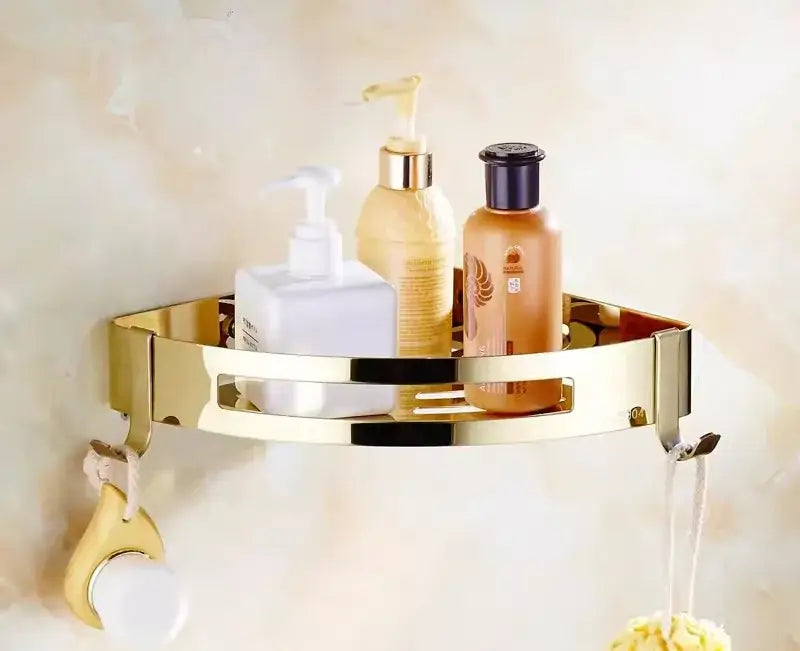 Brass Jade Bathroom Set