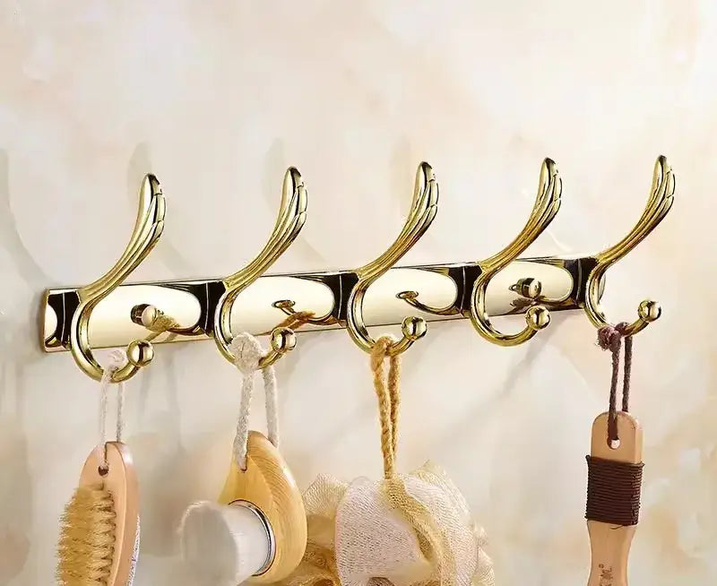 Brass Jade Bathroom Set