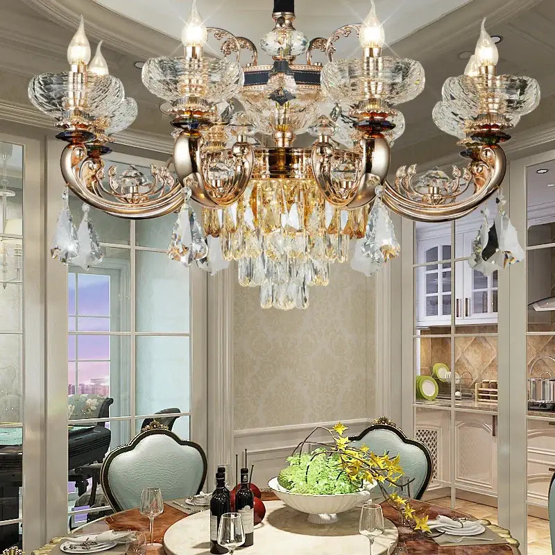 Crystal Candle Chandelier