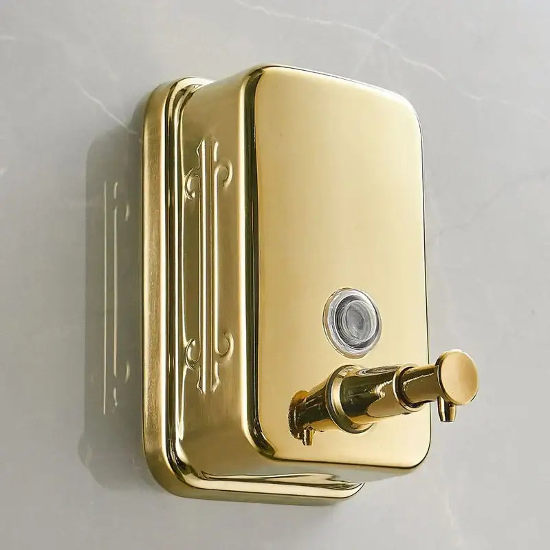 Gold Stainless Soap Dispenser