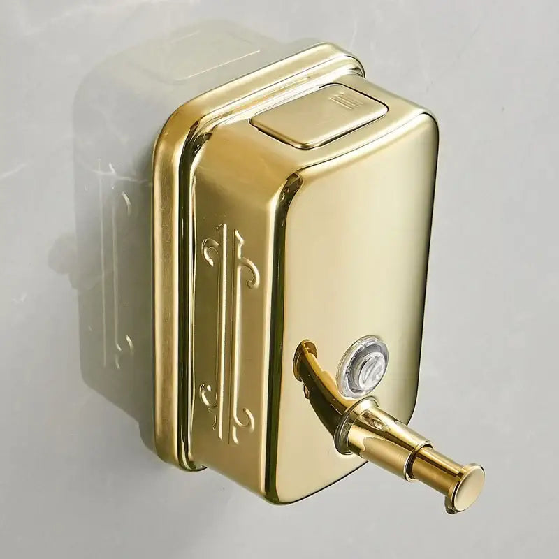 Gold Stainless Soap Dispenser