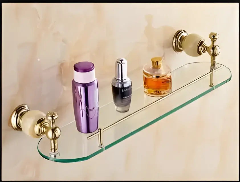 Jade Brass Hardware Set