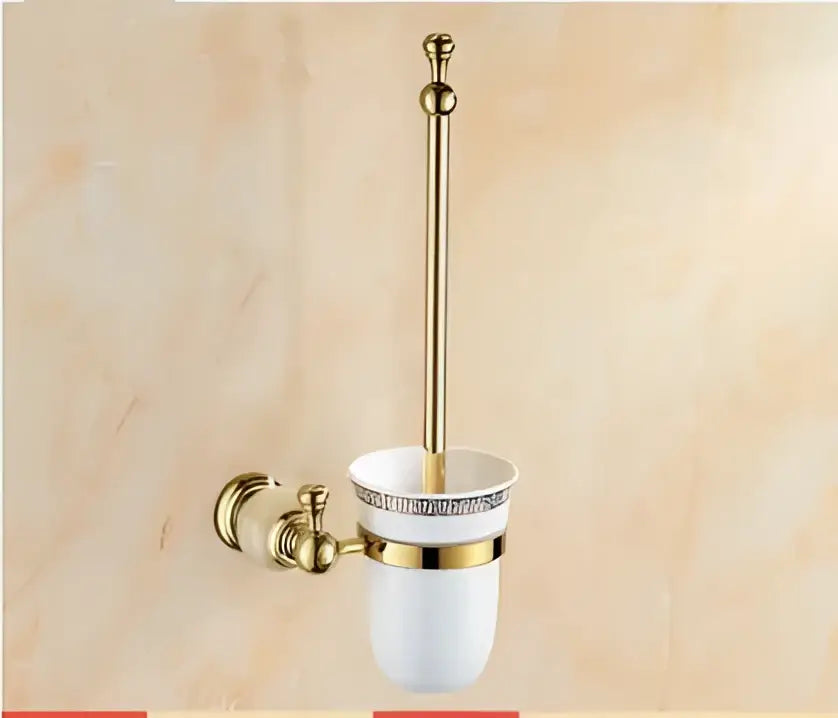 Jade Brass Hardware Set