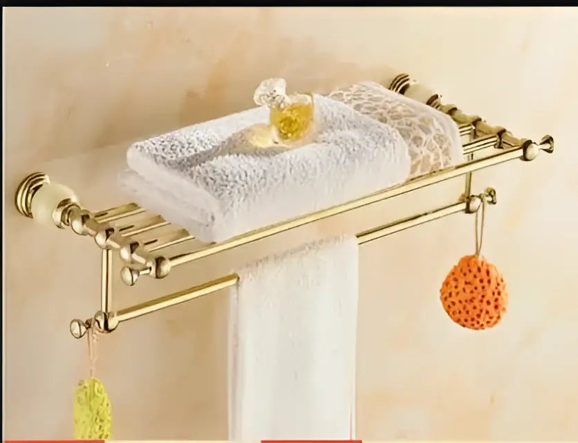 Jade Brass Hardware Set