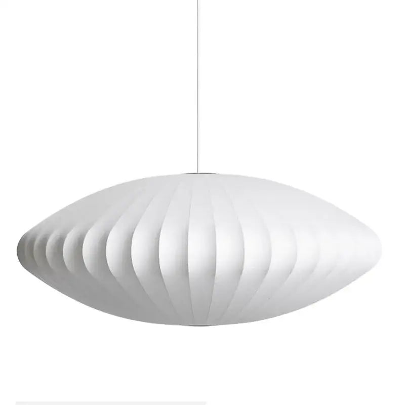White Silk Pendant Chandelier