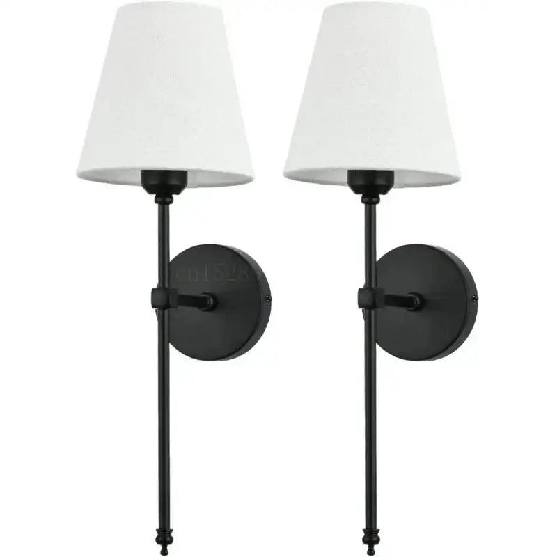 Brass White Wall Sconces