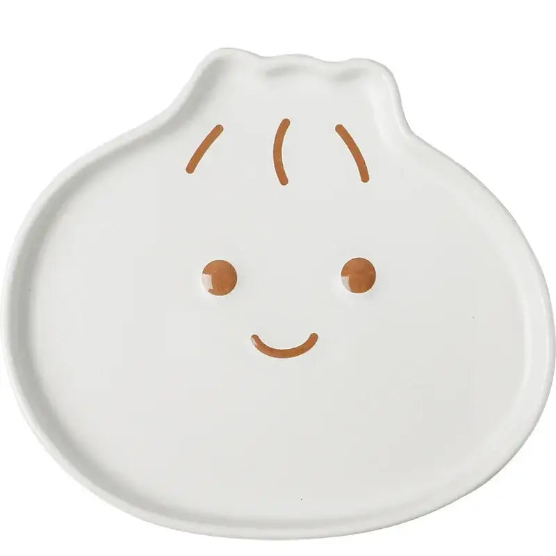Cartoon Dog Ceramic Plate
