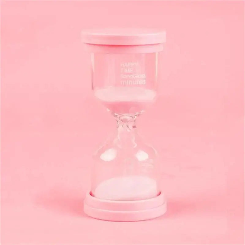 Pink Hourglass Sand Timer