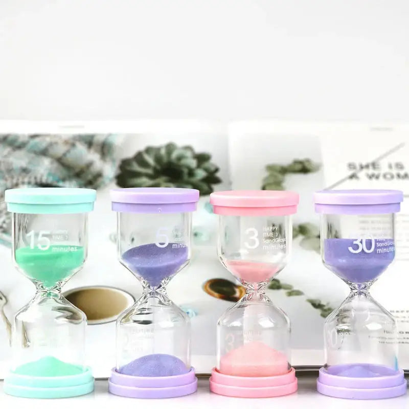 Pink Hourglass Sand Timer