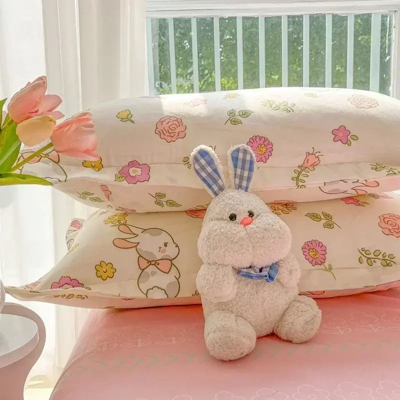 Bunny Flower Bedding Set