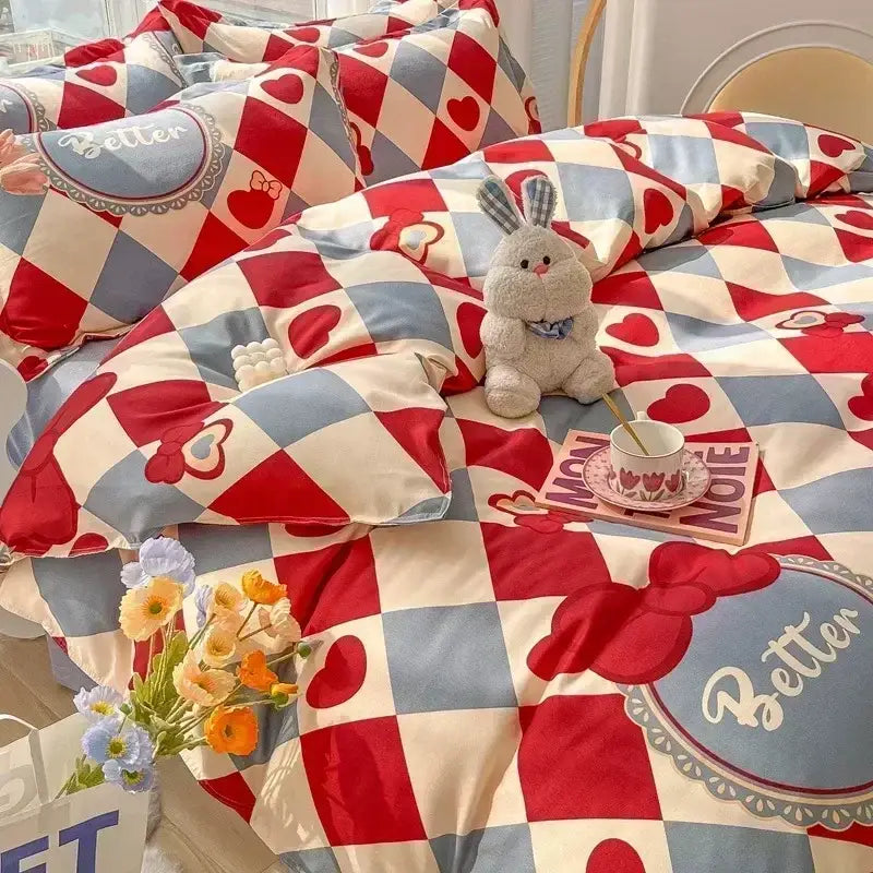 Bunny Flower Bedding Set