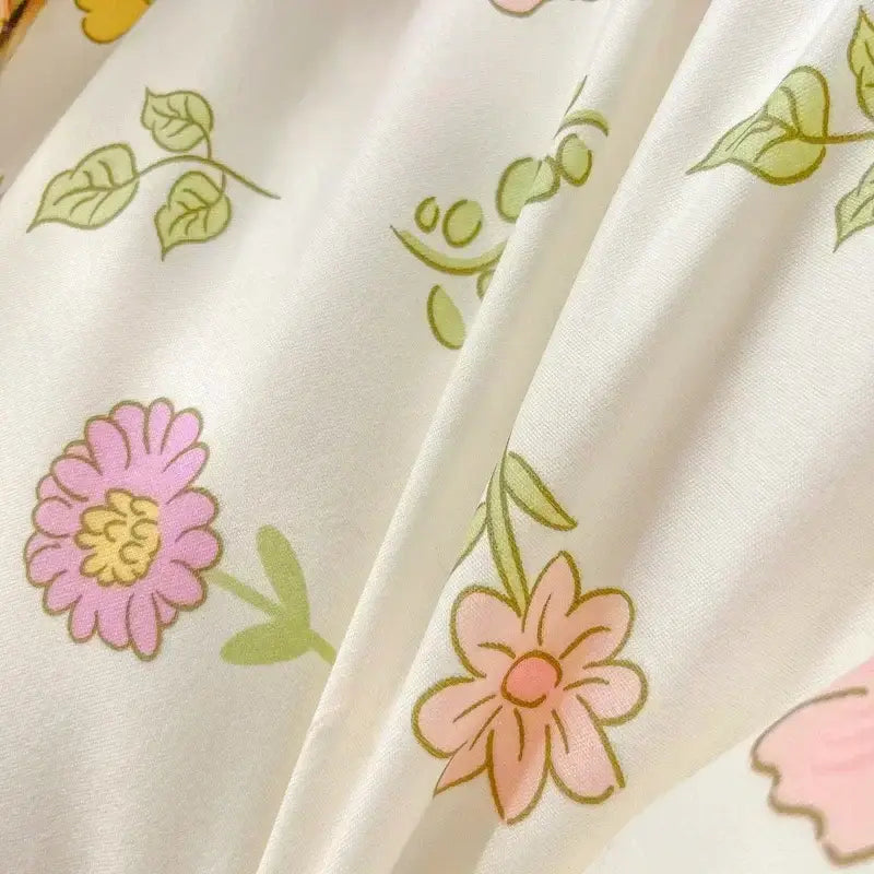 Bunny Flower Bedding Set