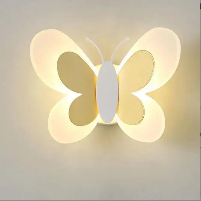Pink Butterfly Wall Sconce