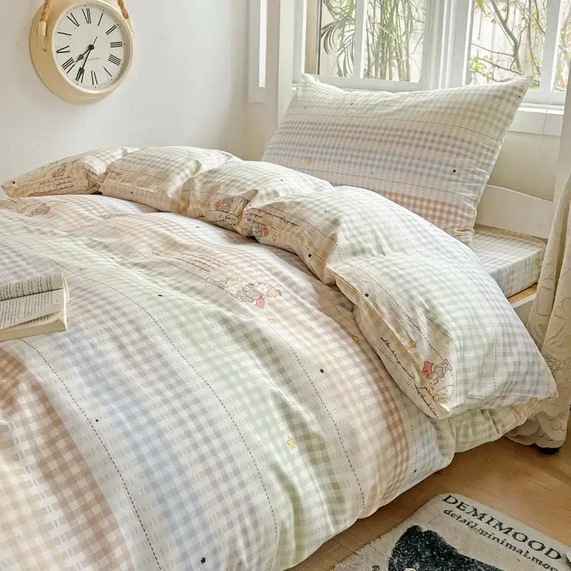 Printed Cotton Student Bedding