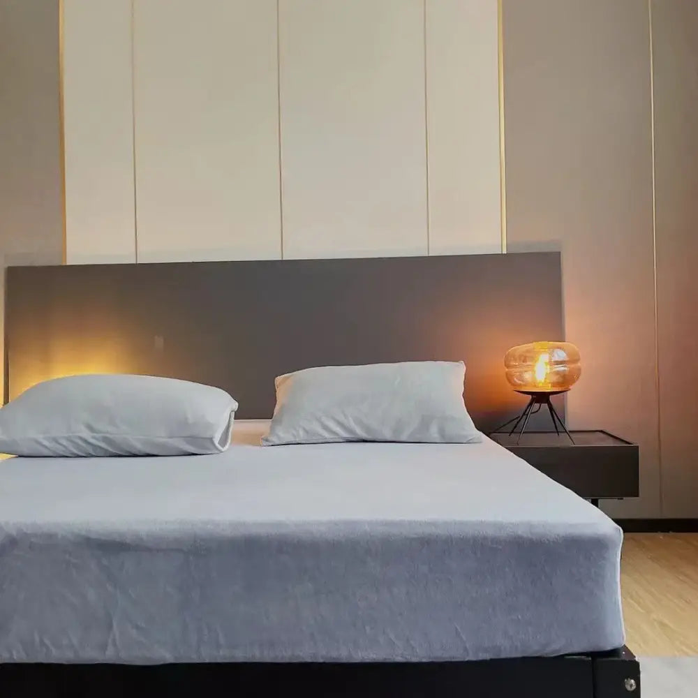 Flannel Plush Bed Sheet Set