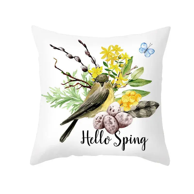 Easter Bunny Pillow Cover