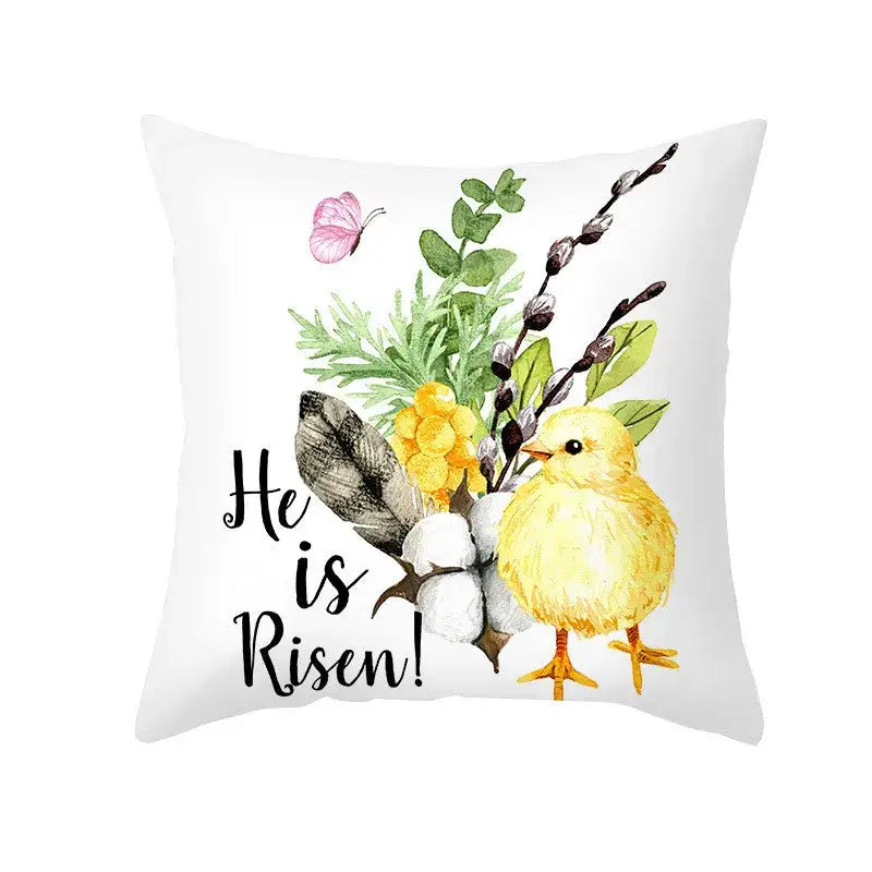 Easter Bunny Pillow Cover