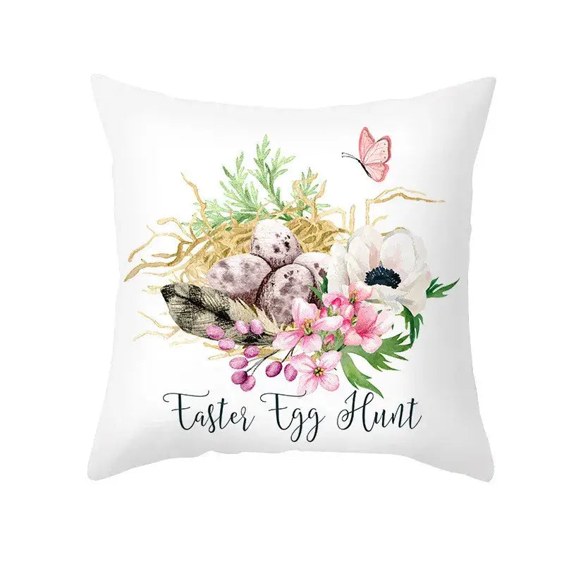 Easter Bunny Pillow Cover