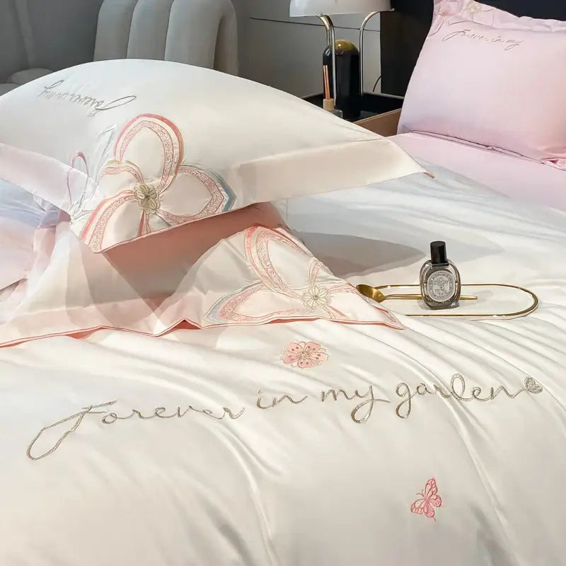 Butterfly Flowers Bedding Set