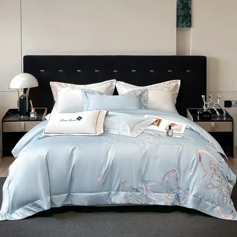 Butterfly Flowers Bedding Set