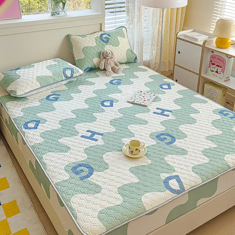 Latex Quilted Fitted Sheet
