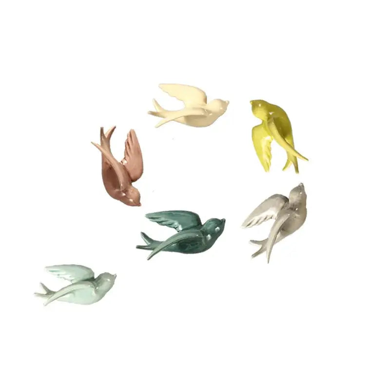 Ceramic Bird Wall Ornament