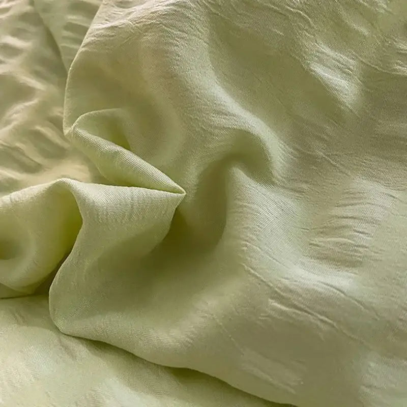 Green Lace Cotton Bedding