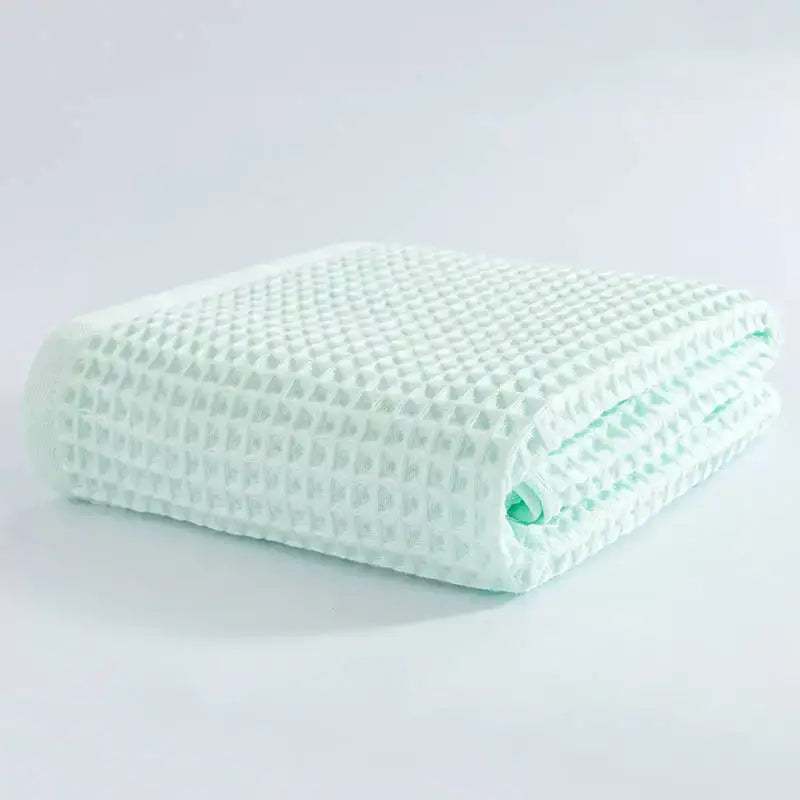 Pastel Cotton Waffle Towels