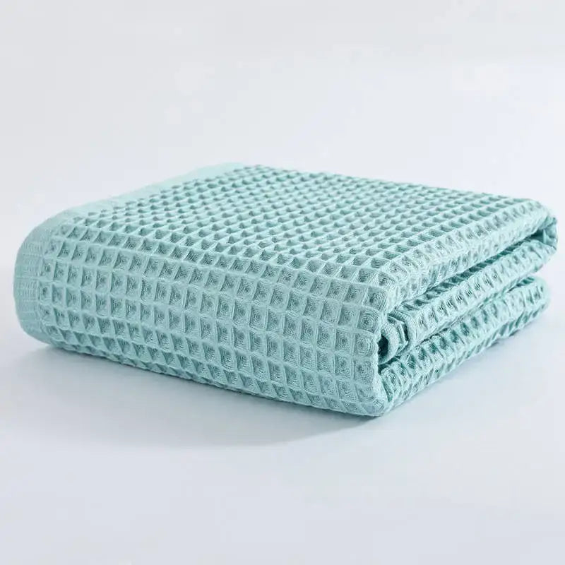 Pastel Cotton Waffle Towels