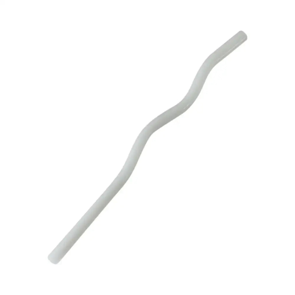 Ridged Glass Straws Set