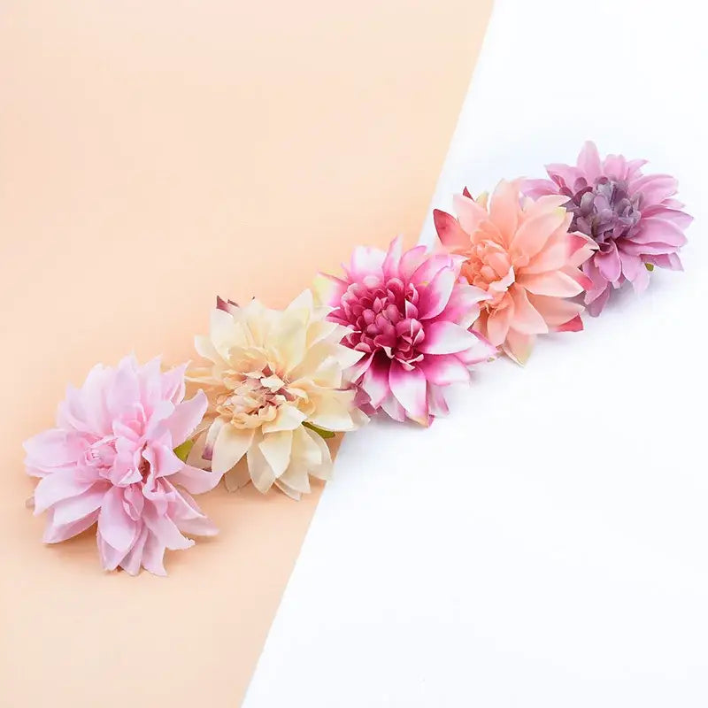 Silk Gerbera Flowers 100pcs Set