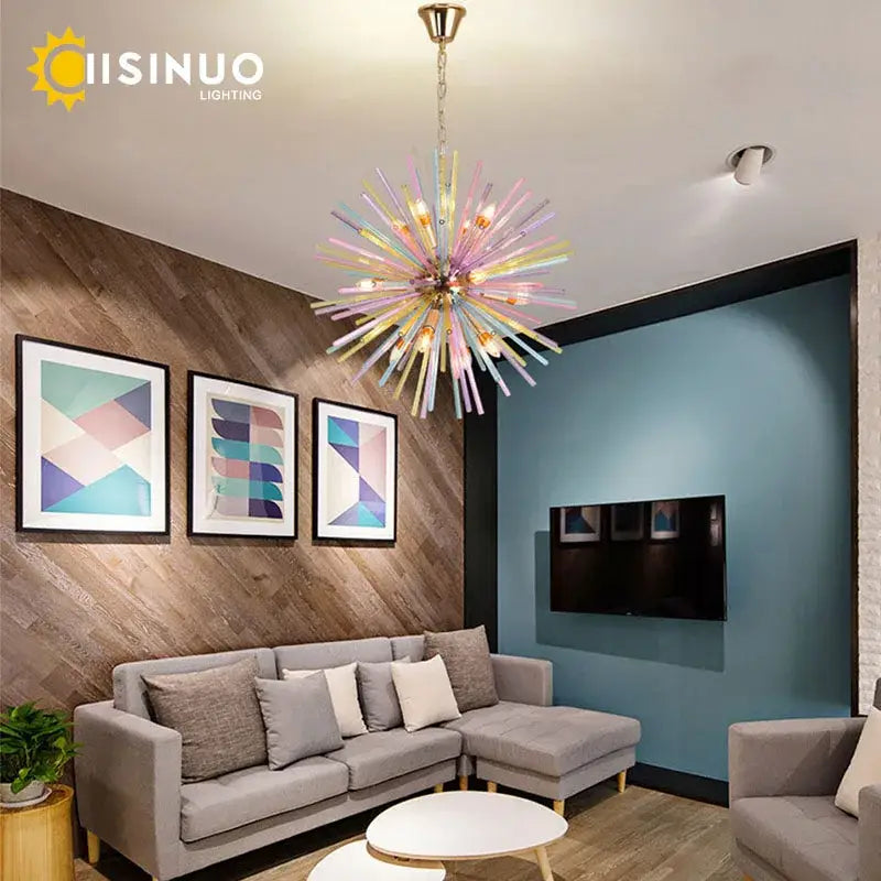 Dandelion Glass Pendant Light