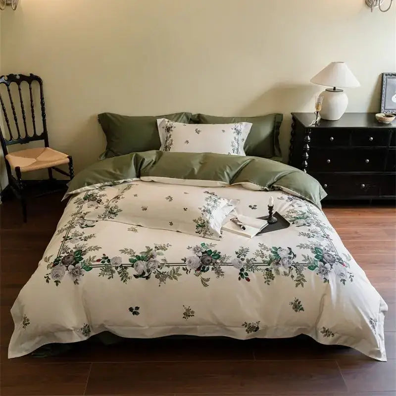 Green Egyptian Cotton Bedding