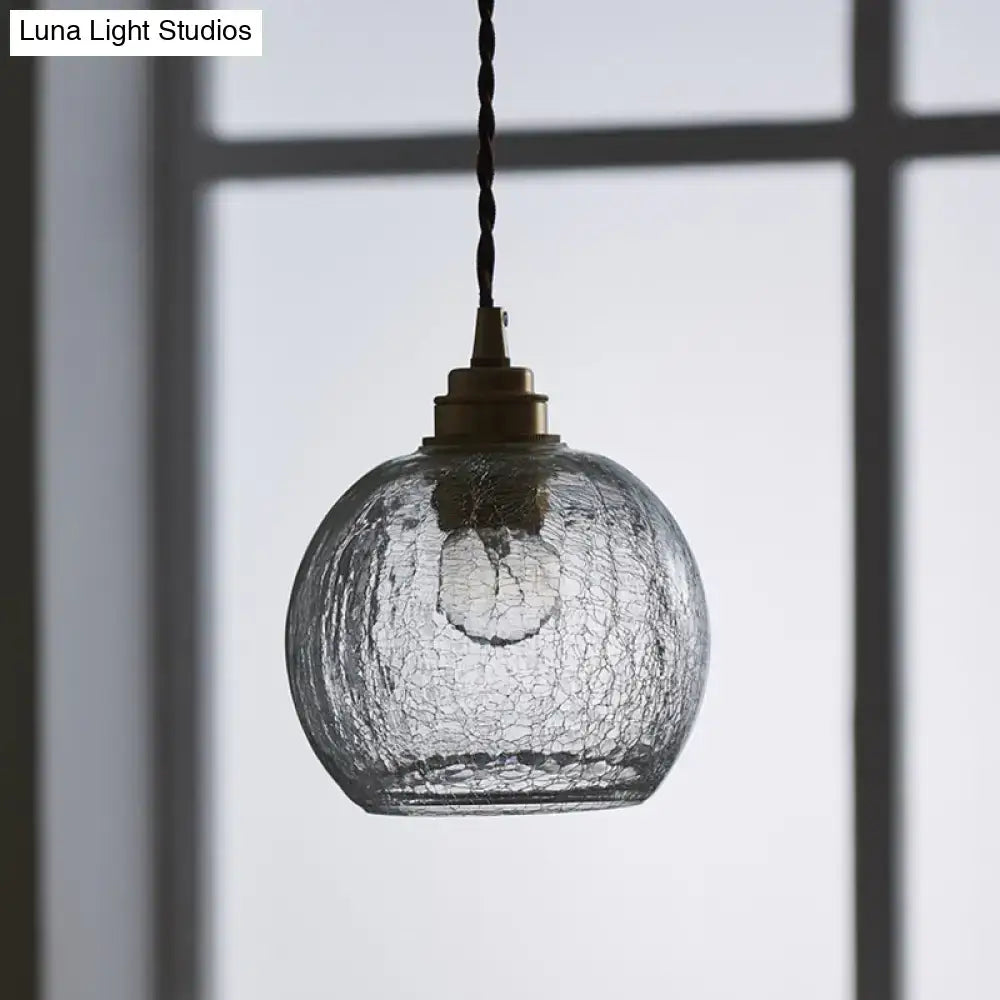 Glass Sphere Ceiling Light