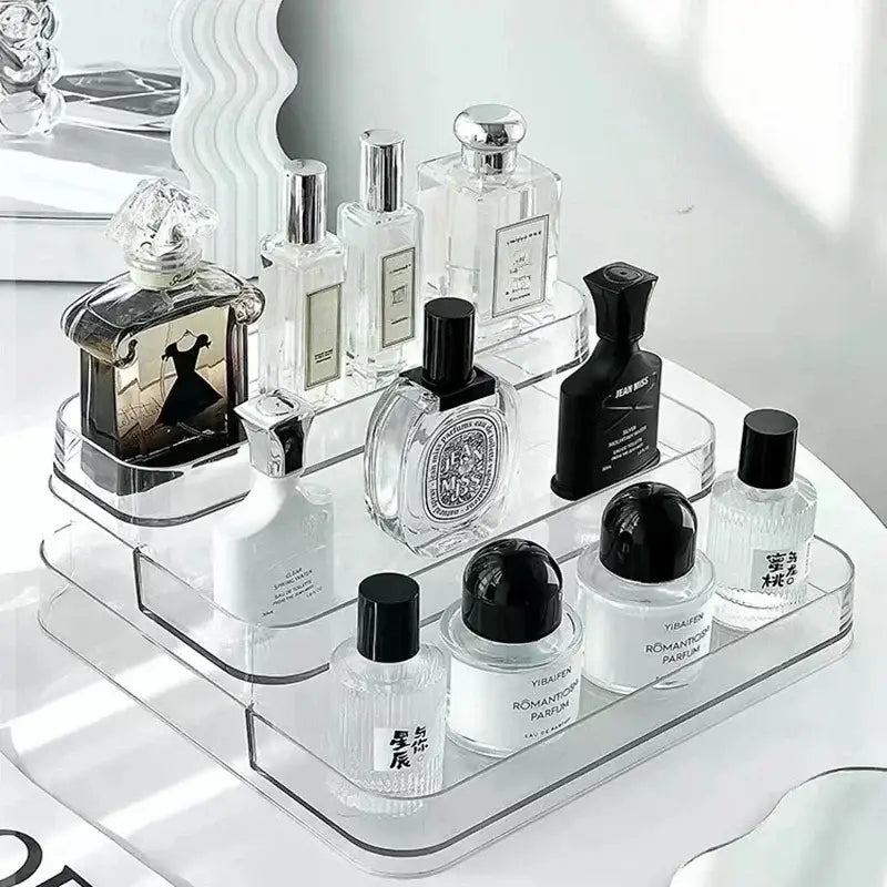 Acrylic Tiered Perfume Stand