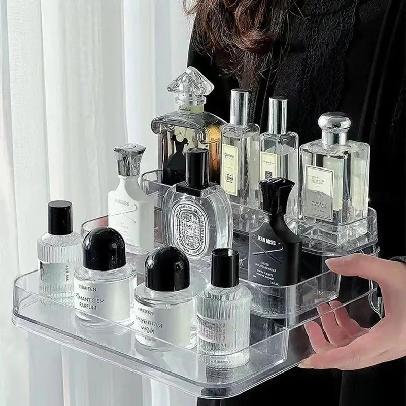 Acrylic Tiered Perfume Stand