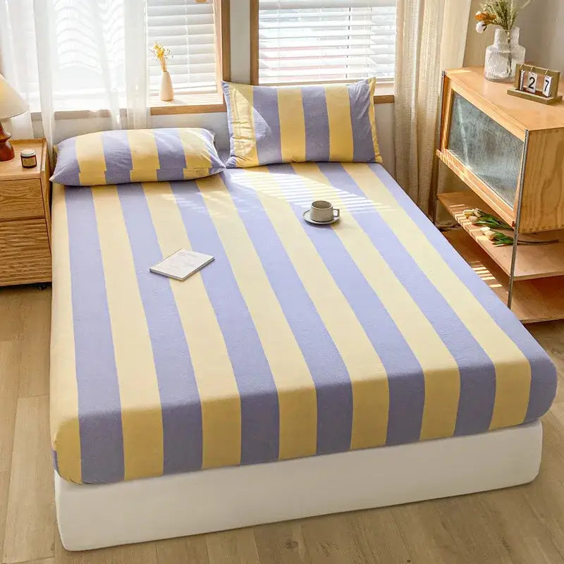 Pink Stripe Cotton Sheet