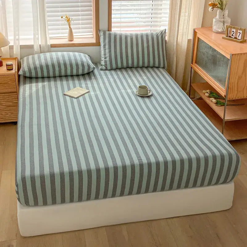 Pink Stripe Cotton Sheet