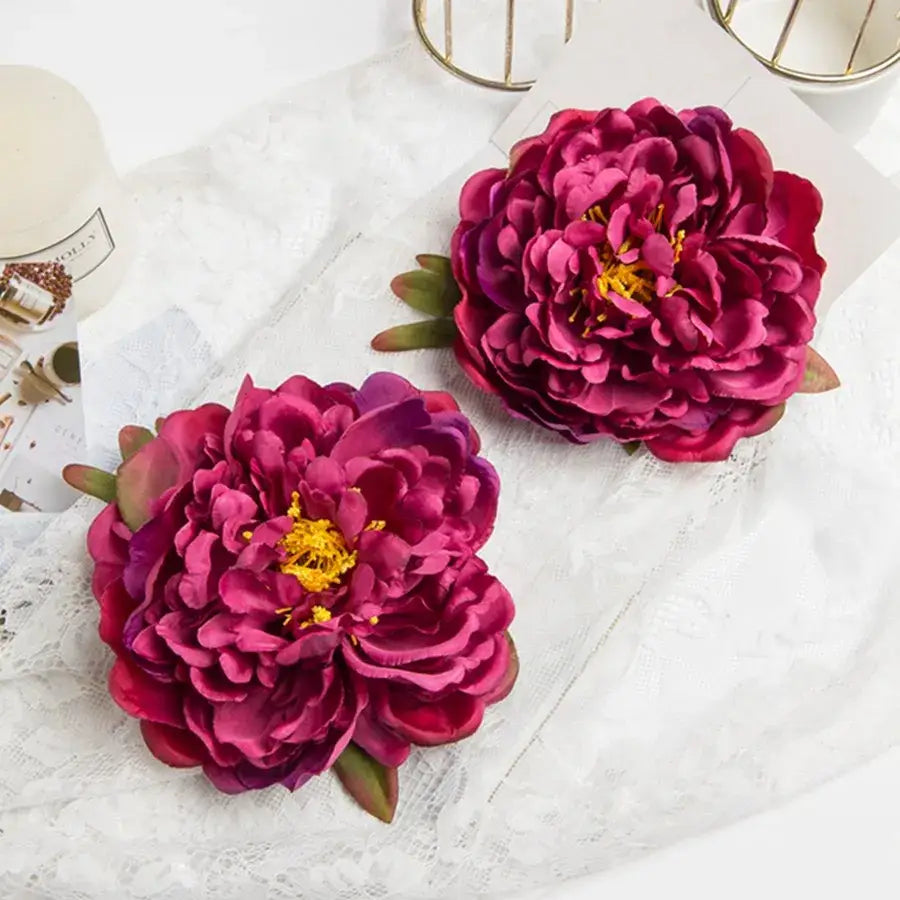 Pink Peony Artificial Flowers