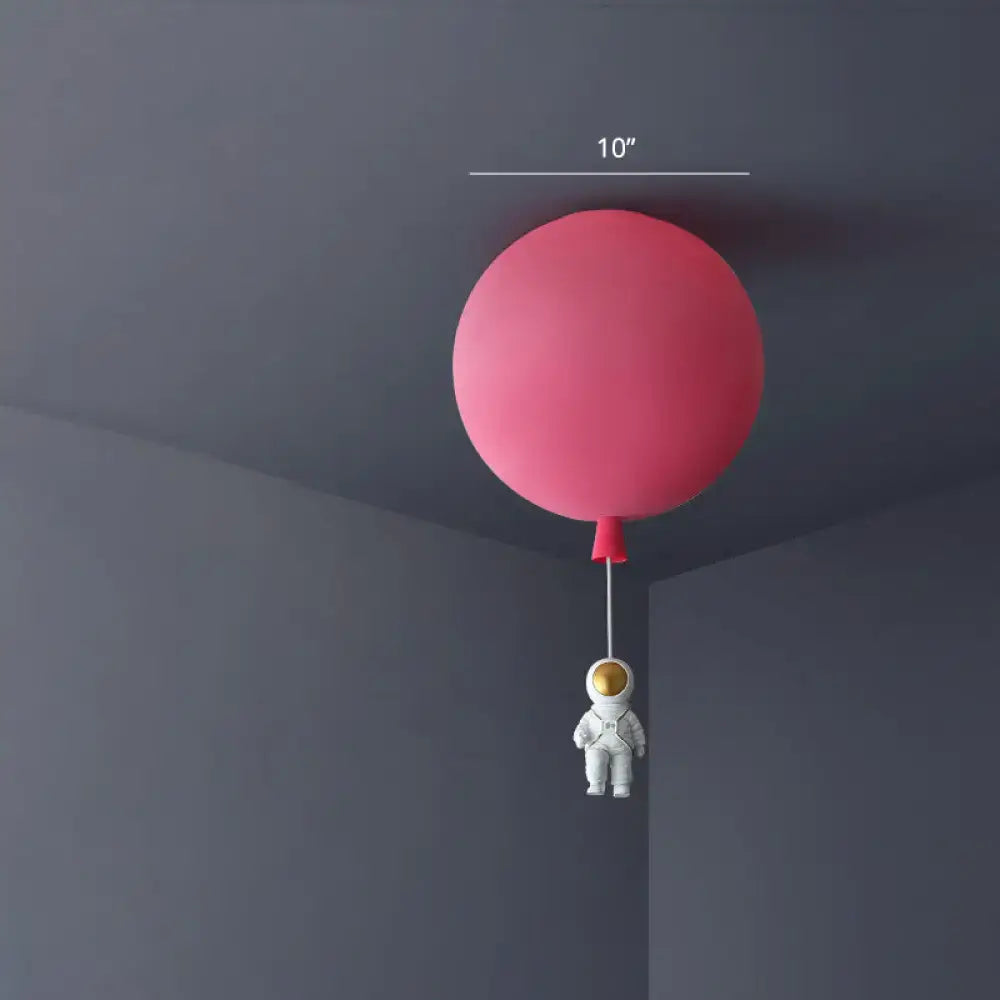 Blue Astronaut Ceiling Lamp
