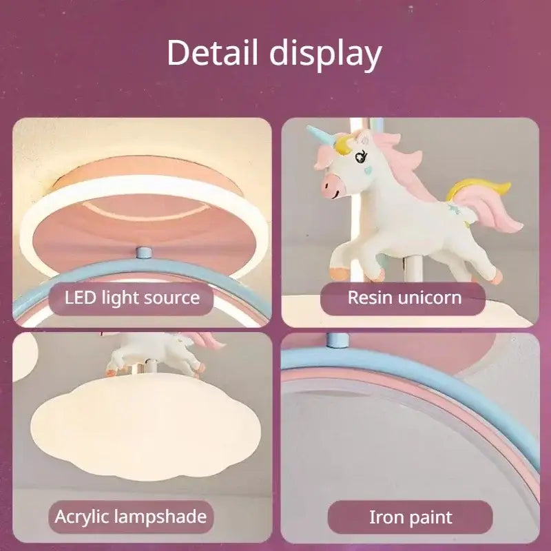 Cloud Unicorn Ceiling Light