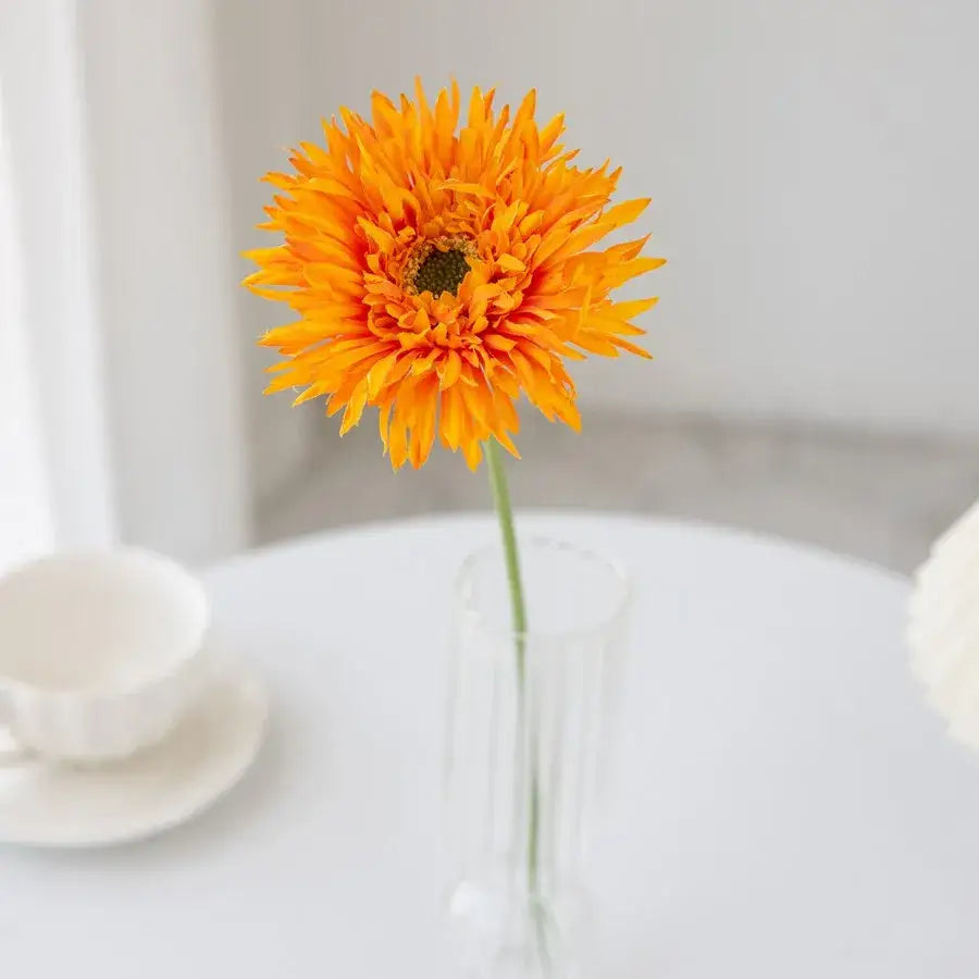 Pink Brushed Gerbera Vase